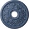 Ekena Millwork Edinburgh Medallion (Canopies up to 5 1/8"), 18 1/8"OD x 3 1/2"ID x 2 3/4"P, Americana Crackle CM18ED1AMC - alternate 1